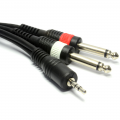 Generic - 3.5mm TRS - 2 x 6.35mm TS